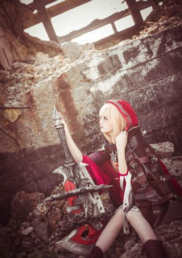 死亡爱丽丝 小紅帽 黑童話 cosplay