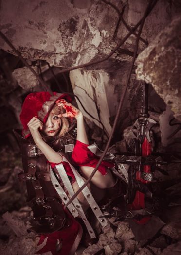 死亡爱丽丝 小紅帽 黑童話 cosplay