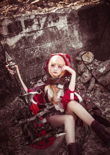 死亡爱丽丝 小紅帽 黑童話 cosplay