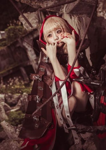 死亡爱丽丝 小紅帽 黑童話 cosplay