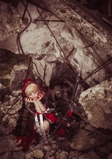 死亡爱丽丝 小紅帽 黑童話 cosplay