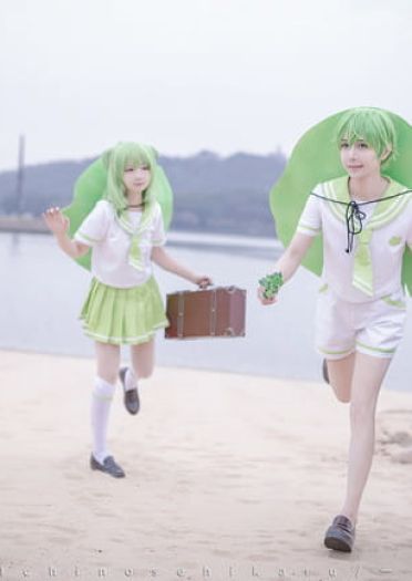 旅行青蛙 蛙boy 蛙girl cosplay