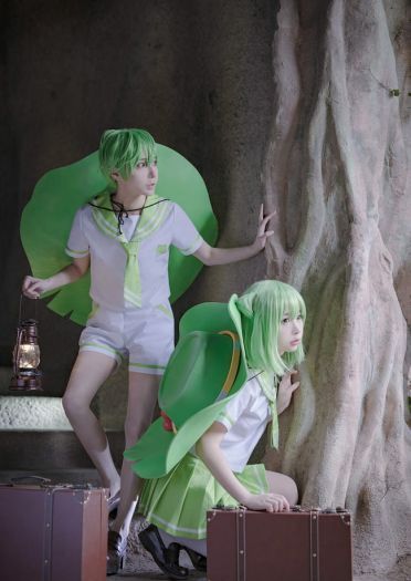 旅行青蛙 蛙boy 蛙girl cosplay
