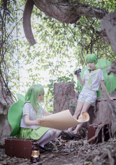 旅行青蛙 蛙boy 蛙girl cosplay