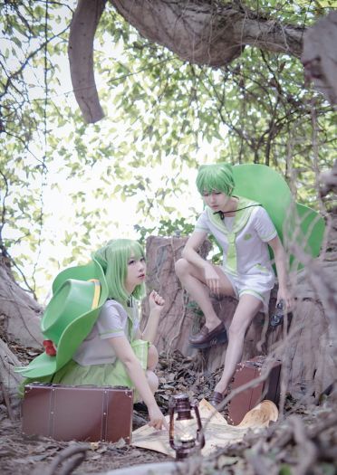 旅行青蛙 蛙boy 蛙girl cosplay