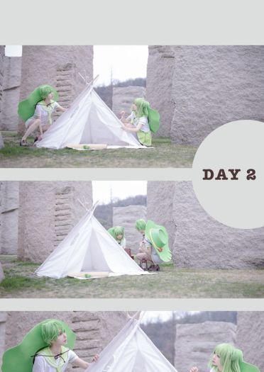 旅行青蛙 蛙boy 蛙girl cosplay