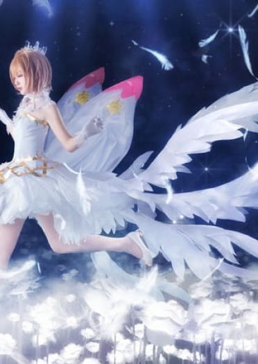 魔卡少女樱透明卡牌OP cosplay