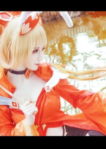 【王者荣耀】公孙离的紅葉愛唄 cosplay