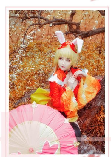 【王者荣耀】公孙离的紅葉愛唄 cosplay