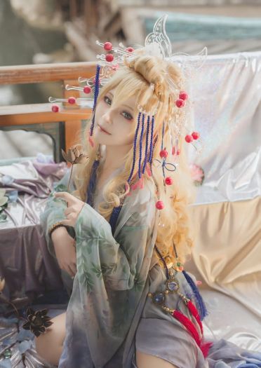 扉 吉原安里 和风 花魁 cosplay