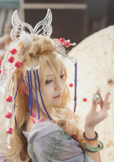 扉 吉原安里 和风 花魁 cosplay