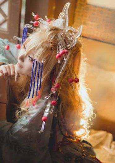 扉 吉原安里 和风 花魁 cosplay