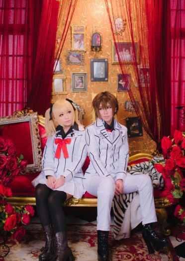 吸血鬼骑士 玖兰枢 早园瑠佳 cosplay