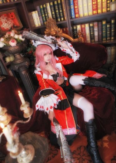 王者荣耀 加勒比虞姬 弱小 并非服从恐惧的理由 cosplay