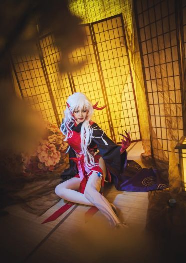 阴阳师 茨木童子 酒吞童子 cosplay