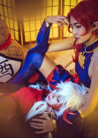 阴阳师 茨木童子 酒吞童子 cosplay