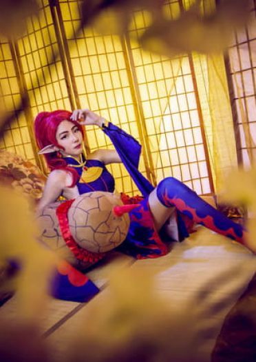 阴阳师 茨木童子 酒吞童子 cosplay