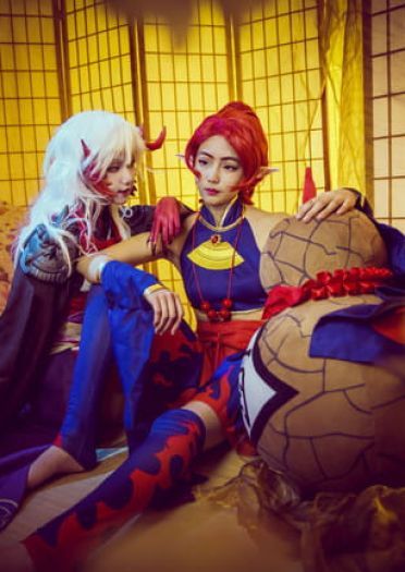 阴阳师 茨木童子 酒吞童子 cosplay