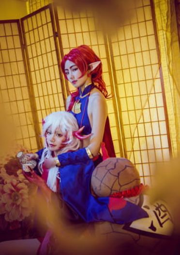 阴阳师 茨木童子 酒吞童子 cosplay