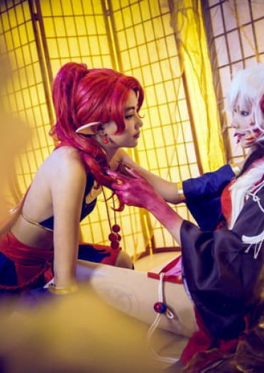 阴阳师 茨木童子 酒吞童子 cosplay