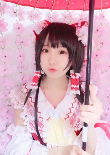 东方project 博丽灵梦 cosplay
