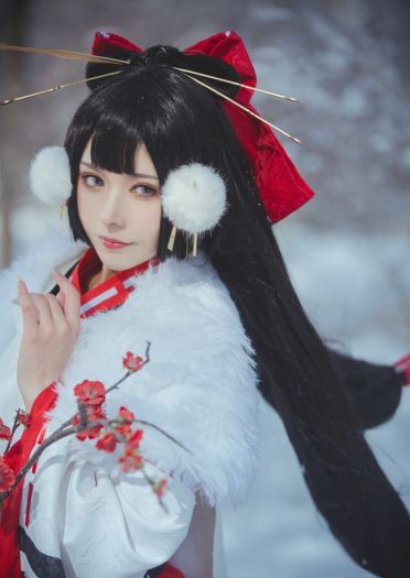 阴阳师 决战!平安京 雪女 cosplay