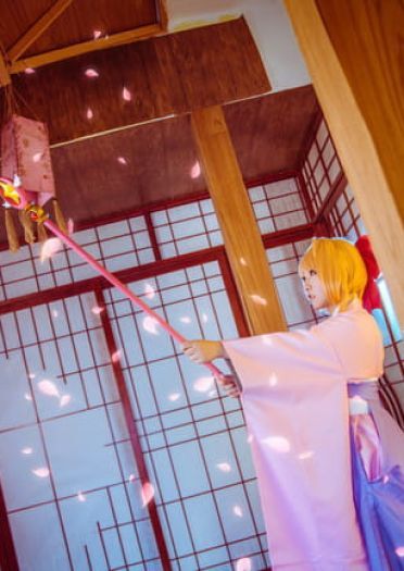 木之本樱 赏樱 生日贺片 cosplay