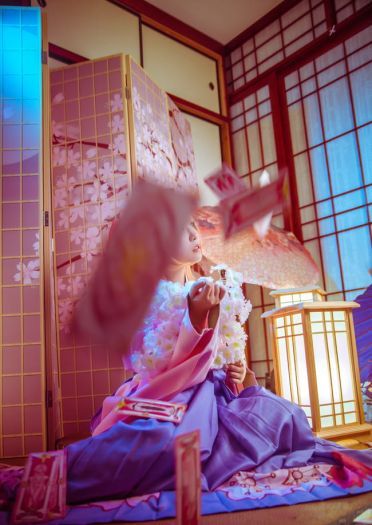 木之本樱 赏樱 生日贺片 cosplay