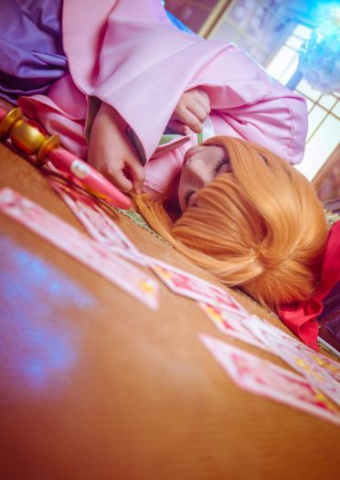 木之本樱 赏樱 生日贺片 cosplay