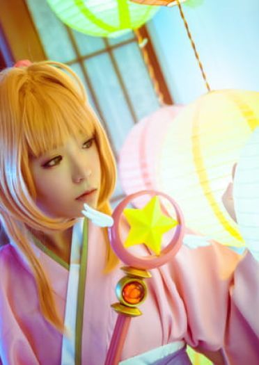 木之本樱 赏樱 生日贺片 cosplay