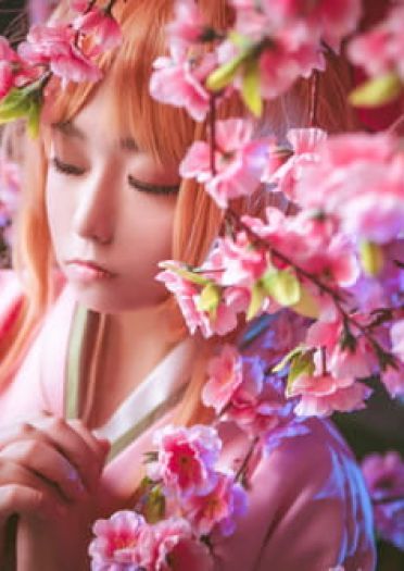 木之本樱 赏樱 生日贺片 cosplay
