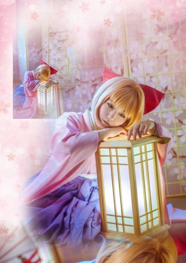 木之本樱 赏樱 生日贺片 cosplay