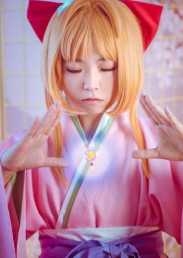 木之本樱 赏樱 生日贺片 cosplay