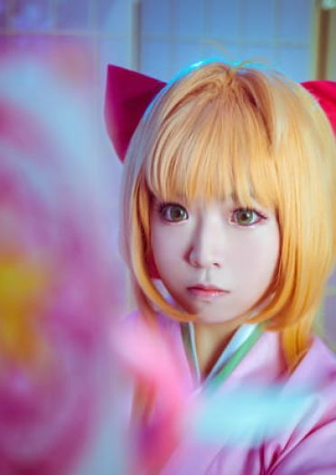 木之本樱 赏樱 生日贺片 cosplay