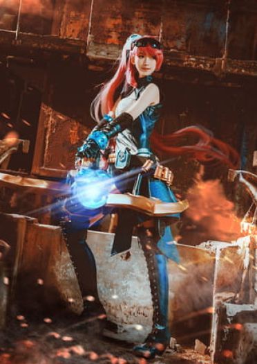 王者荣耀 孙尚香 杀手不太冷 cosplay