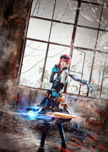 王者荣耀 孙尚香 杀手不太冷 cosplay