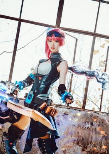 王者荣耀 孙尚香 杀手不太冷 cosplay