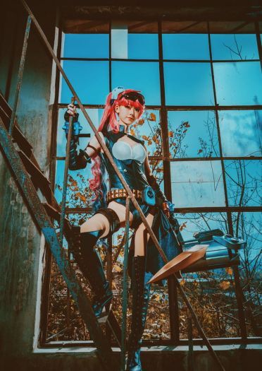 王者荣耀 孙尚香 杀手不太冷 cosplay