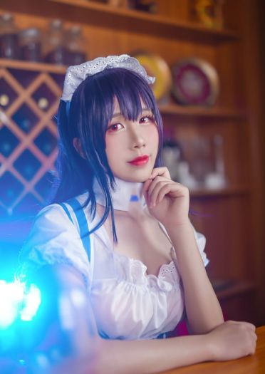 霞之丘诗羽女仆正片