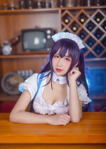 霞之丘诗羽女仆正片