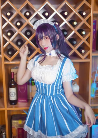 霞之丘诗羽女仆正片