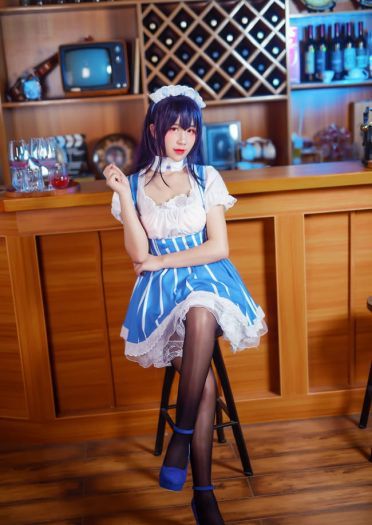 霞之丘诗羽女仆正片