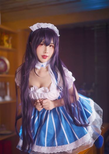 霞之丘诗羽女仆正片