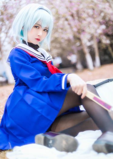 《龙王的工作》空银子 cosplay