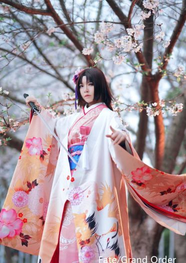 Fate/GrandOrder 两仪式 cosplay