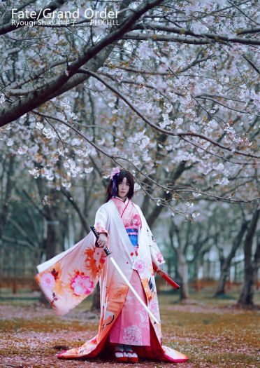 Fate/GrandOrder 两仪式 cosplay
