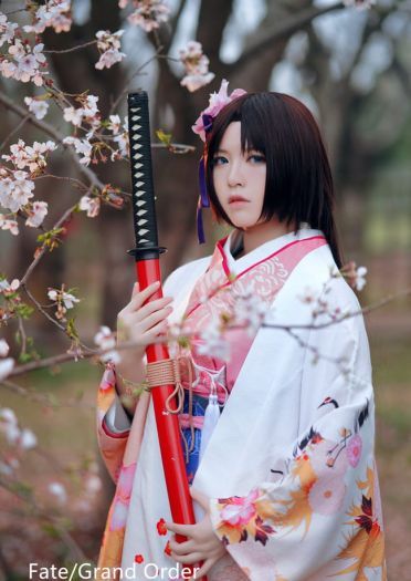 Fate/GrandOrder 两仪式 cosplay