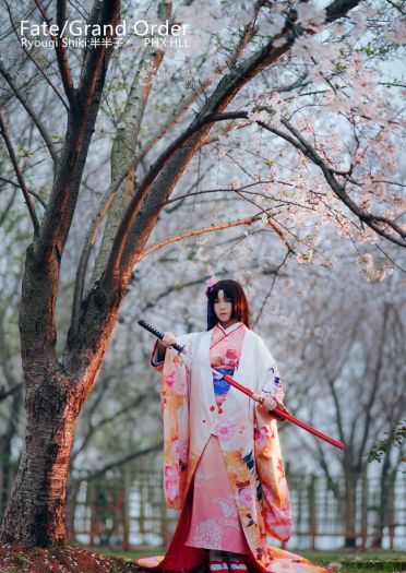 Fate/GrandOrder 两仪式 cosplay