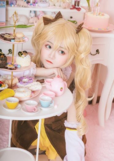 恋与制作人 周棋洛性转 cosplay