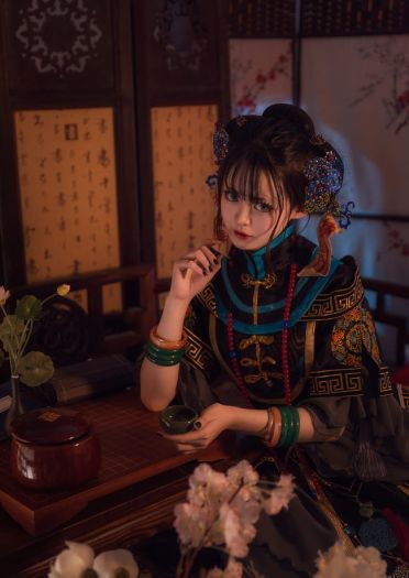 奇迹暖暖 幽冥仙主 cosplay